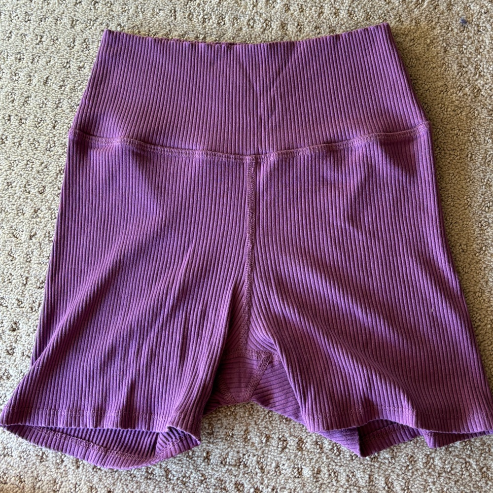 Daily drills shortie shorts purple
